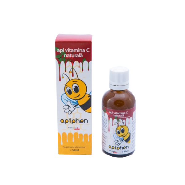 Propolis esenta Api Vitamina C naturala Apiphen - 50 ml imagine produs 2021 